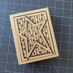 "Big Star" - from G-Rated Rubberstamps (c. 1990s)